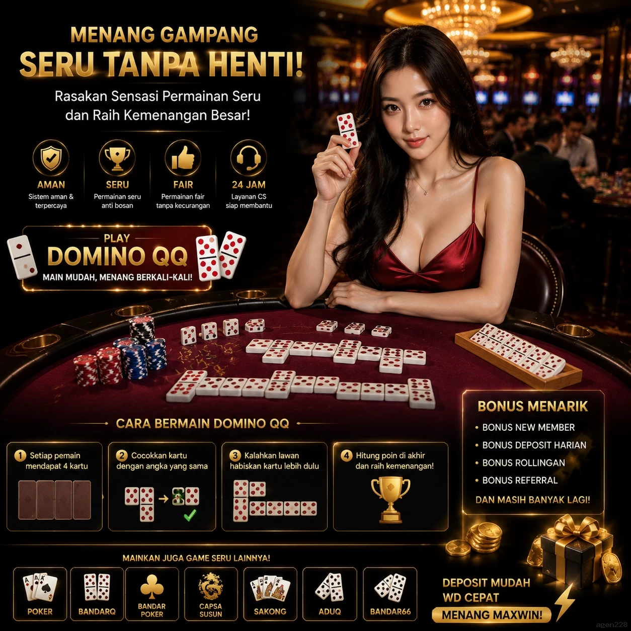 Ikon aplikasi agen228 resmi